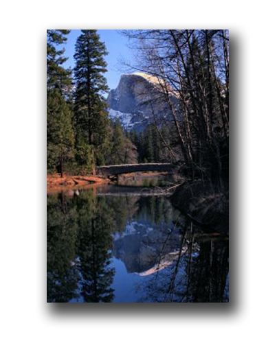 Half Dome in Yosemite National Park. It's a BIG rock.
