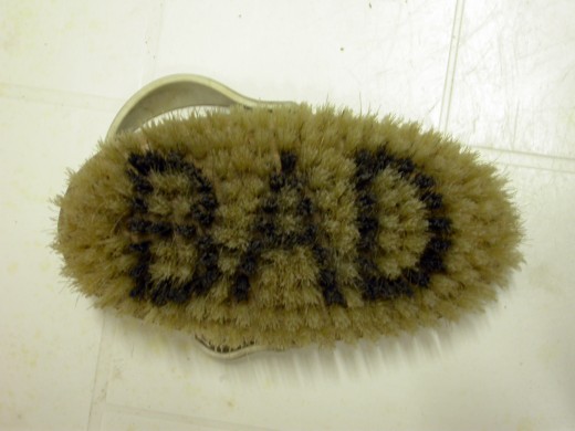 Bathroom cleaning products come in very handy when it comes to watching garbage.