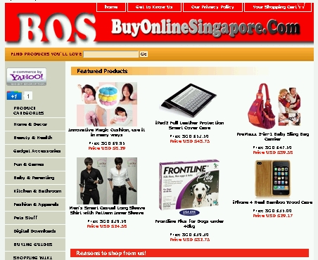 Buy and Sell on Singapore's fastest growing Online Store