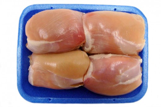 Chicken thighs stay juicy and tender