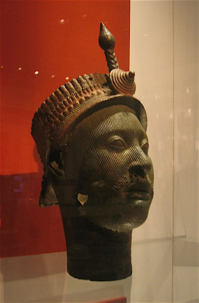 Ife bronze casting of a King, dated around 12th Century