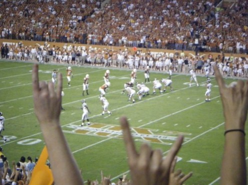 Attending Football Game at UT-Austin