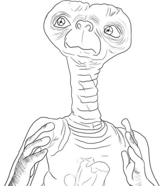 Aliens Coloring Pages Free Colouring Pictures to Print