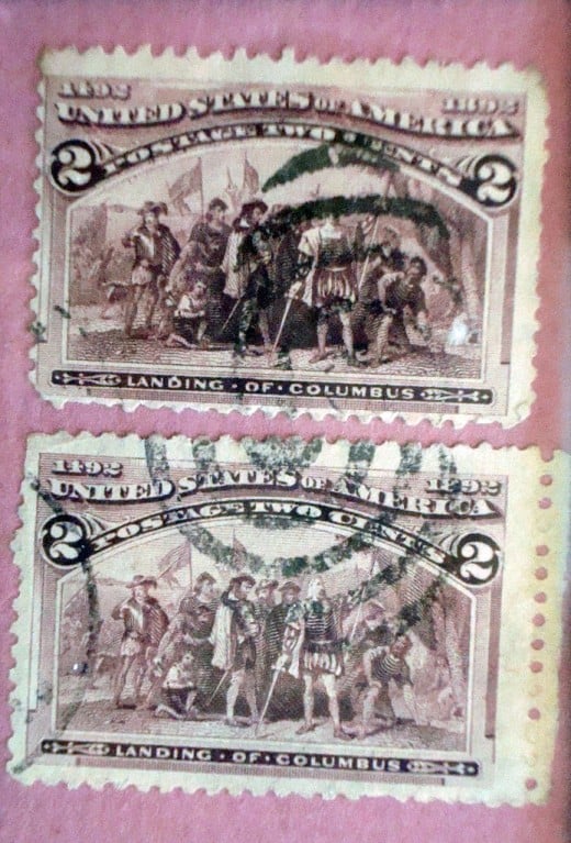 1893 Columbian Exposition Stamp - The First Commerative Postage Stamp