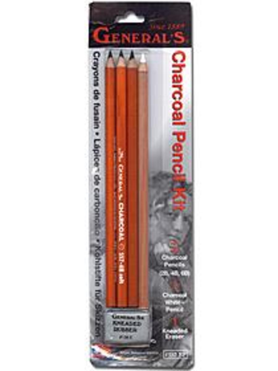 General's charcoal pencils