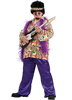 Adult Plus Purple Daze Costume
