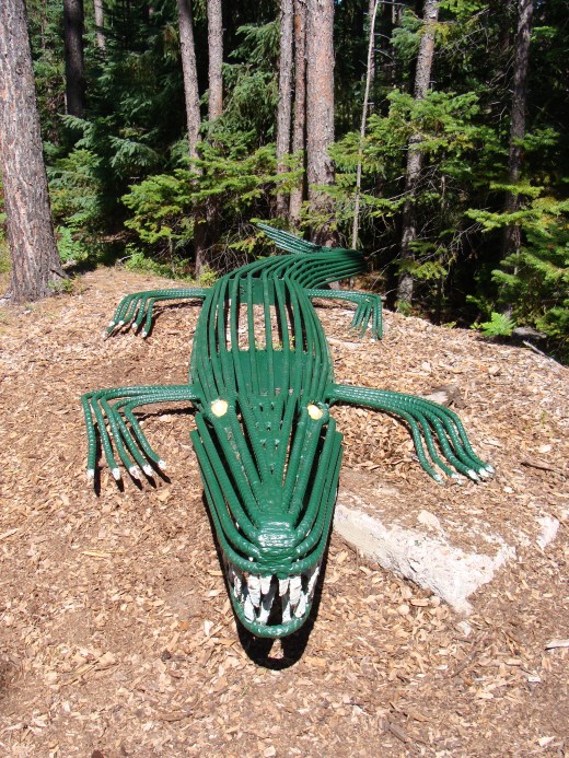Rebar alligator.