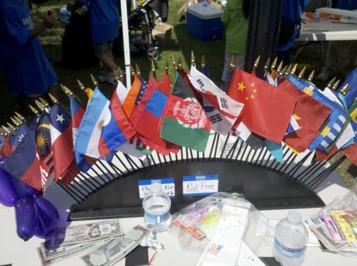 "The Flags of Southeast Asia" at the Southeast Asian Water Festival Lowell, MA
