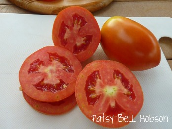 It takes only 3 or 4 of these tomatoes to make a pound.