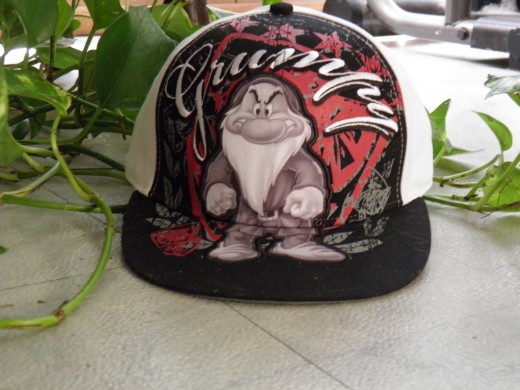 This is my new hat that my smart ass son bought for me for my birthday  