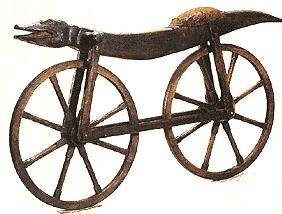 The Earliest Bicycle  1790   The celerifere, one of the earliest bike prototypes, had no pedals or steering.