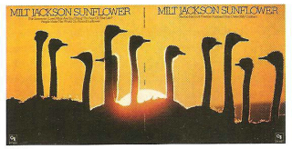 Full cover(front and back) of Milt Jackson's 1973 CTI release 'Sunflower'.