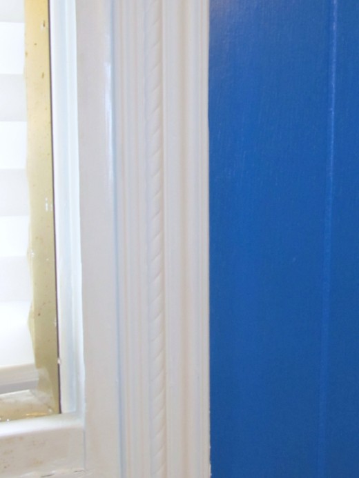 Rope molding for the windows