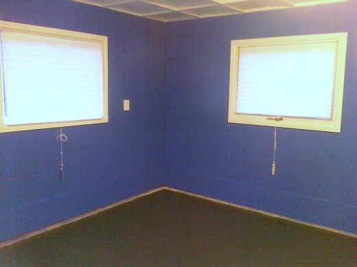Corner of the room- after
