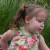 The original pic of my grand daughter. Earrings are green as well as the trim of her shirt. ponytail holder is orange. The original pic of my grand daughter. Earrings are green as well as the trim of her shirt. ponytail holder is orange.