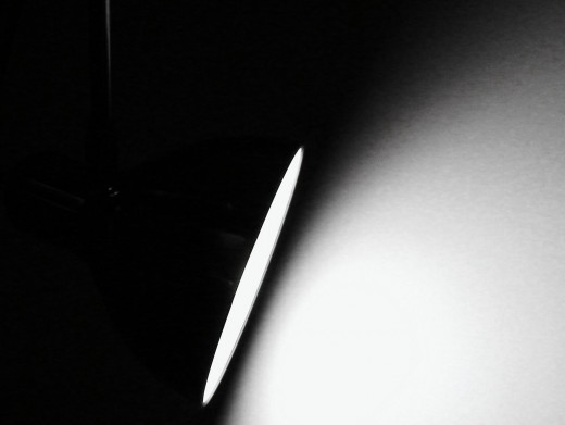 Light is measured both at the light source and at the object or area illuminated.