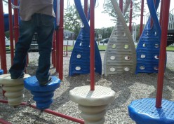 Not So Lazy Days: Last week of summer begins with play time at Wood Park