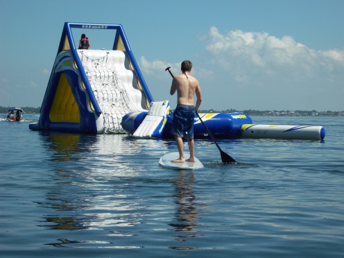 Paddle-boarding, water-sports, and more!