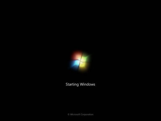 Starting display of windows