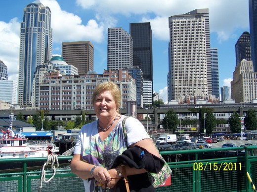 MY WIFE THOUGHT SEATTLE WAS A LITTLE FISHING VILLIAGE LIKE THE KIND THEY HAVE IN MAINE!