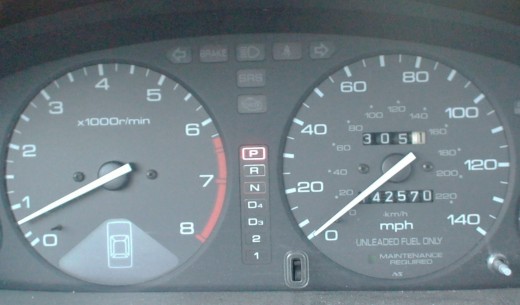 Travel by land is measured in statute miles per hour or in kilometers per hour.