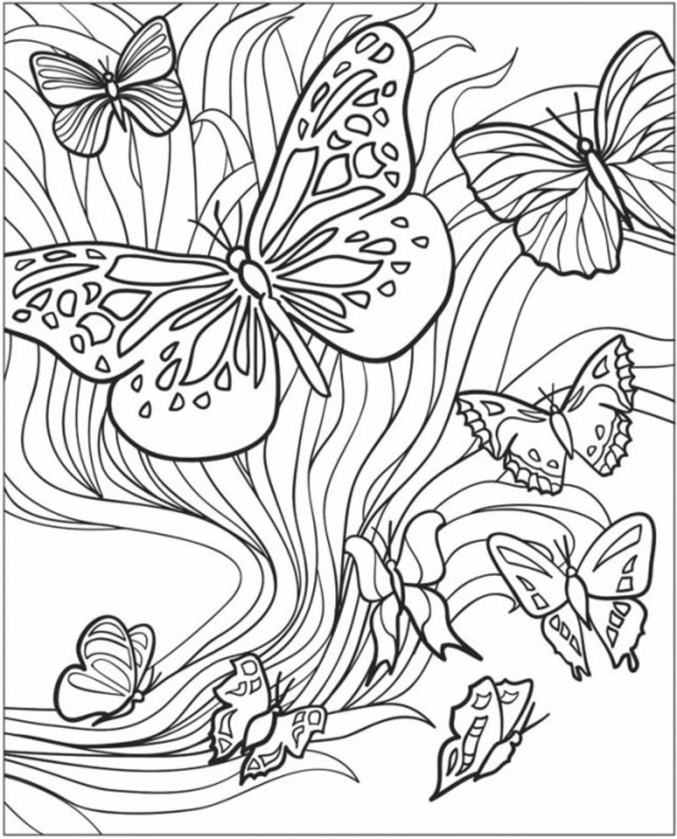  Free Printable Garden Coloring Pages For Adults Coloring Pages