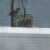 sparrows at suet feeder