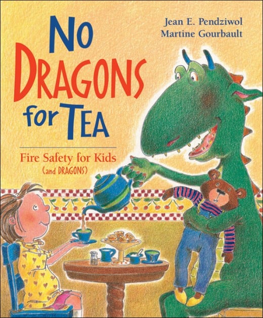 No Dragons for Tea book cover
