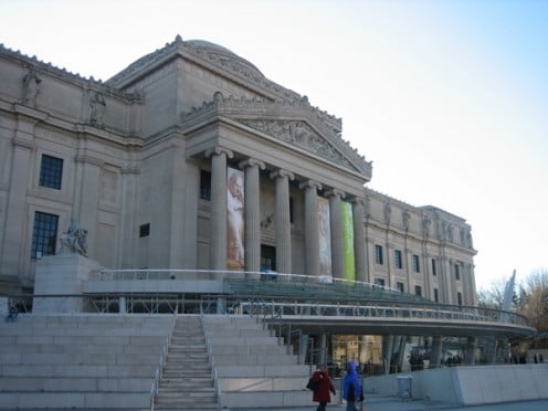 Brooklyn Museum of Art in New York City whose 'Sensation' exhibit stirred great controversy in New York and elsewhere. New York Mayor Rudolph Giuliani, who had seen the work in the catalogue but not in the show, called it "sick stuff."