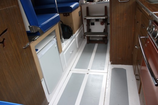 "Glenda Fae"  Below deck cabin area