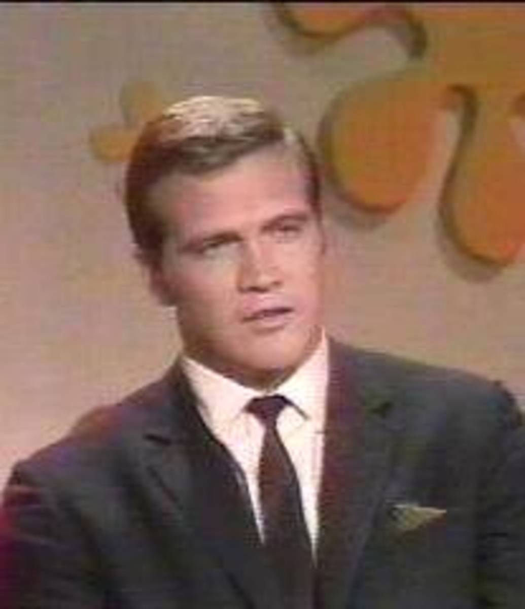 LEE MAJORS star of The Big Valley and Six Million Dollar Man once appeared on The Dating Game, which served as a springboard for up and coming actors in Hollywood.