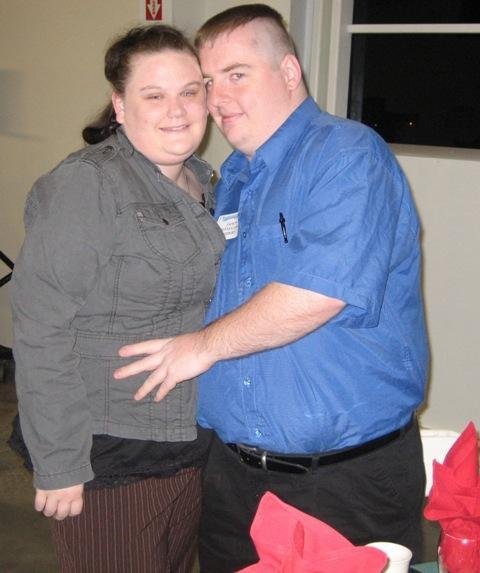 Jason and I at my 2007 work Holiday Party