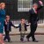 Gordon Brown and familiy leave office,  We imagine with no little relief.