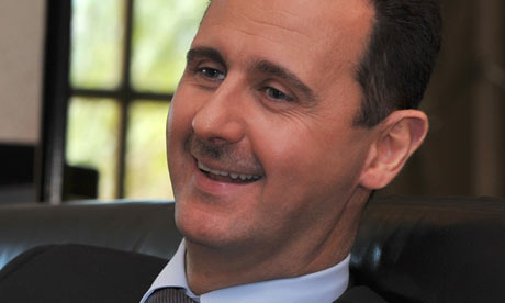 Bashar Al Assad trying to have the last lough 