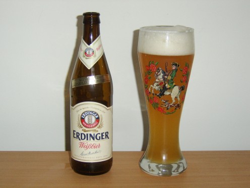 Weissbier (wheat beer) is a tasty alternative to the more common, pilsner style beers
