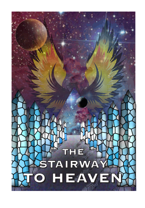 Upon reading the Stair Way To Heaven by Zecharia Zitchin I endeavored to create my version of the cover.