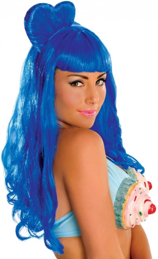 Katy Perry - Teenage Dream Blue Wig