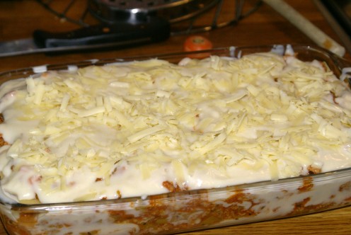 Ready for the oven