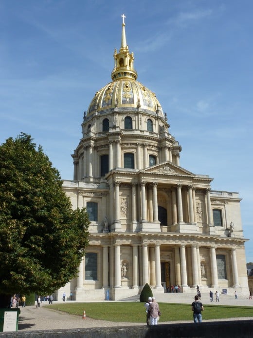 The Dme des Invalides seen from the southern side
