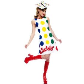 The twister costume will have men Bending over backwards for you.