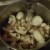 Fill the pan with cold water which should just cover the mushrooms.