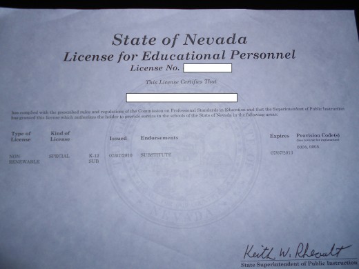 The permanent license. 