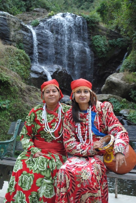 my mom in law and me during our Gangtok trip!