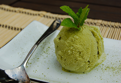 Delicious Green Tea Ice-Cream