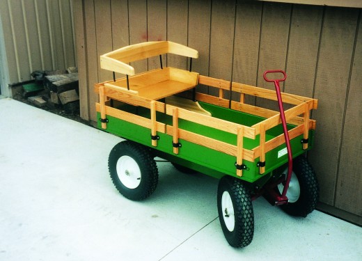 Large Express Wagon with seat