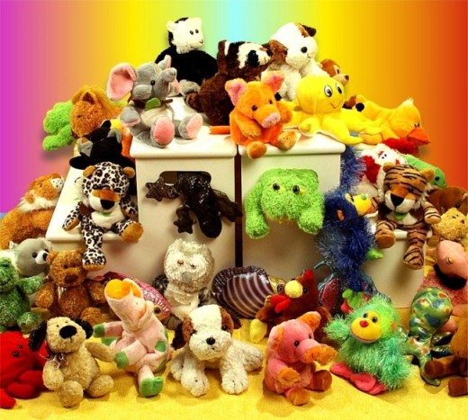 "Beanie" babies.