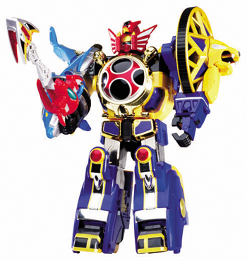 "Power Rangers Megazord."