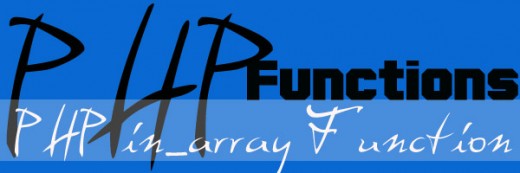 PHP in_array function
