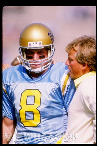 Troy Aikman and Rick Neuheisel, UCLA Bruins