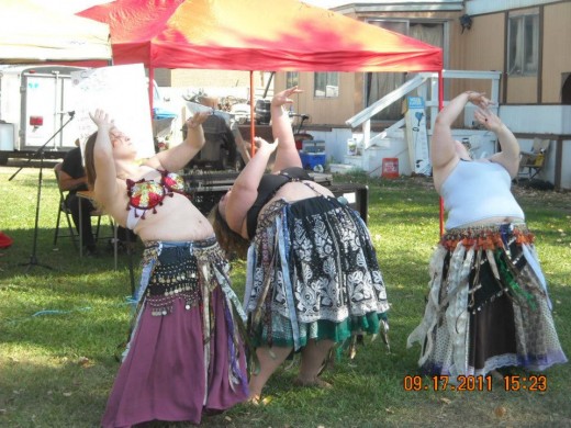 That was Saturday when we were dancing